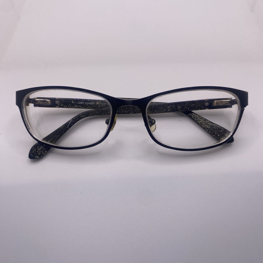 Kate Spade Eyeglasses Women  FRAMES ONLY Full Rim 52-17-135 Black 602